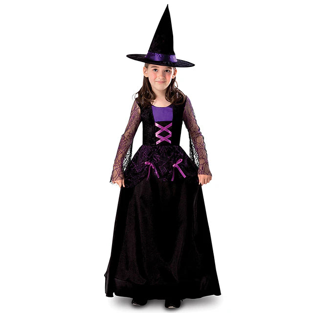 DISFRAZ LARGO BRULA PURPLE NIÑA TALLA 4-6