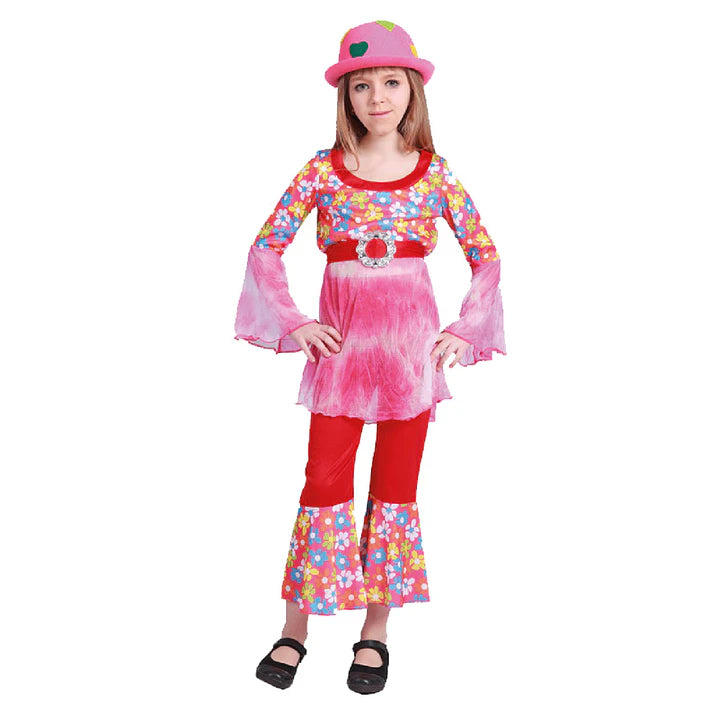 TRAJE HIPPIE NIÑA - DIFERENTES TALLAS