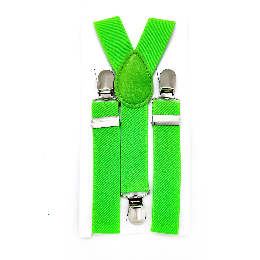 SUSPENSOR NIÑO VERDE FLUOR X1U