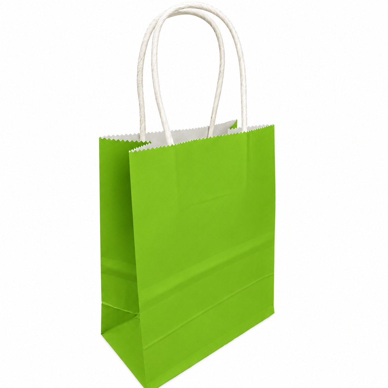 BOLSA REGALO KRAFT VERDE 15X21X8 X1 UNI