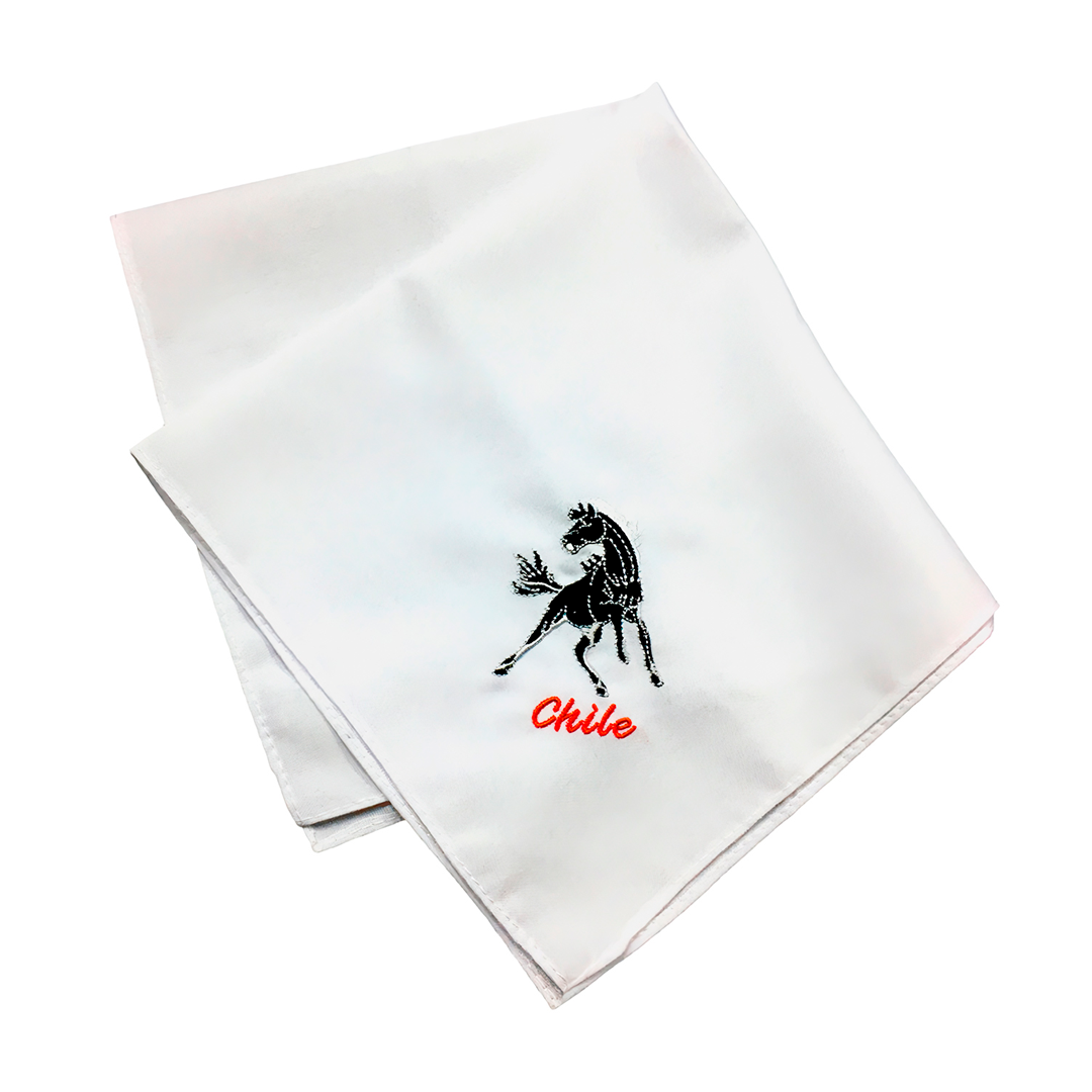 PAÑUELO COMPETENCIA CABALLO 45X45CM X1U