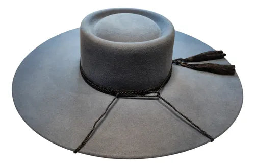SOMBRERO HUASO PROFESIONAL GRIS X1U
