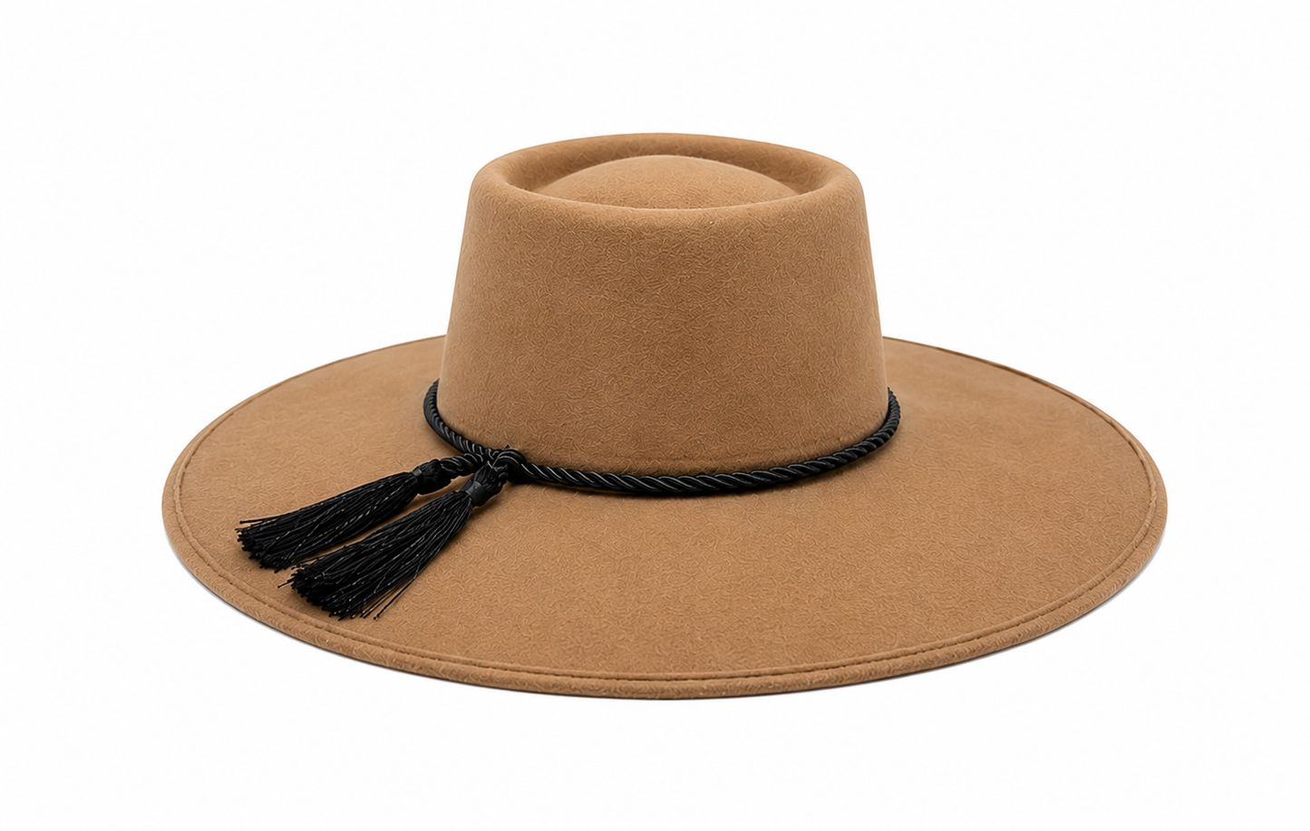 SOMBRERO HUASO PROFESIONAL CAFÉ CLARO X1U