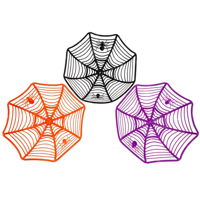 FUENTE HALLOWEEN TELARAÑA 28 CM (X)