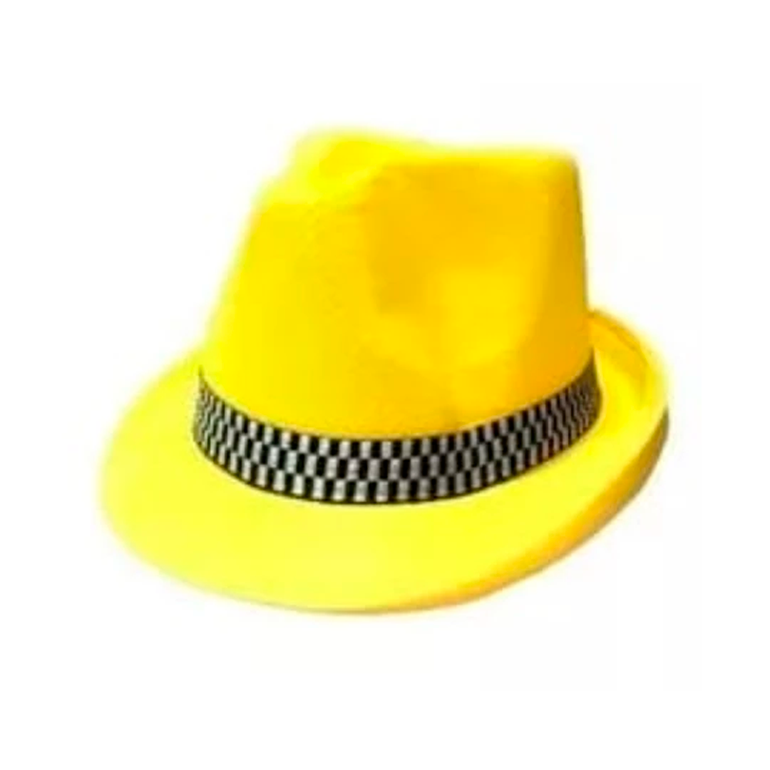 SOMBRERO GUAPO TELA FLUOR ECO AMARILLO