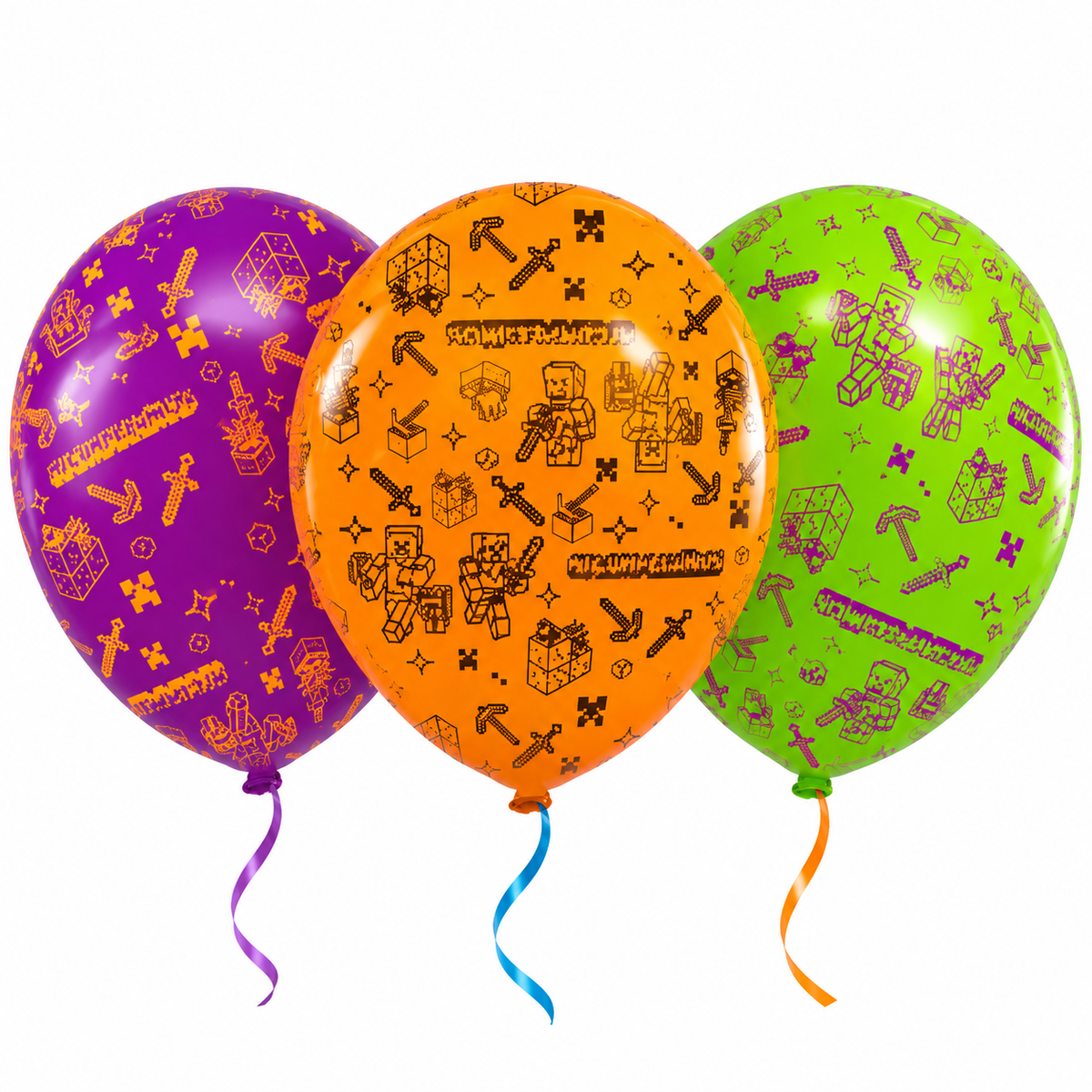 GLOBO ESTAMPADOS MINECRAFT R9 X12U