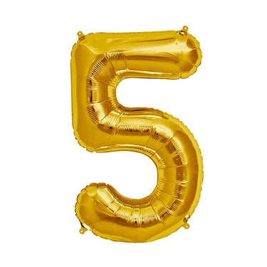 GLOBO N°5 DORADO 40" X1U