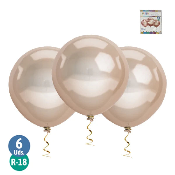 GLOBO R18 M.G. CHROME CHAMPAGNE X6U