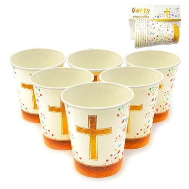 VASO POLIPAPEL COMUNIÓN X6U