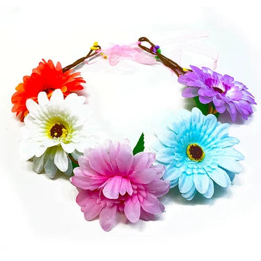 CINTILLO FLOR 8CM X5U
