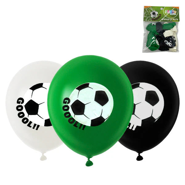 GLOBOS ESTAMPADOS FUTBOL R9 X12U