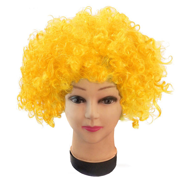 PELUCA AFRO 100GR AMARILLO