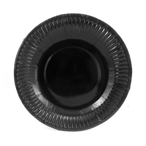 PLATO 7 NEGRO CARTON X10U