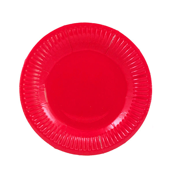 PLATO 7 ROJO CARTON X10U