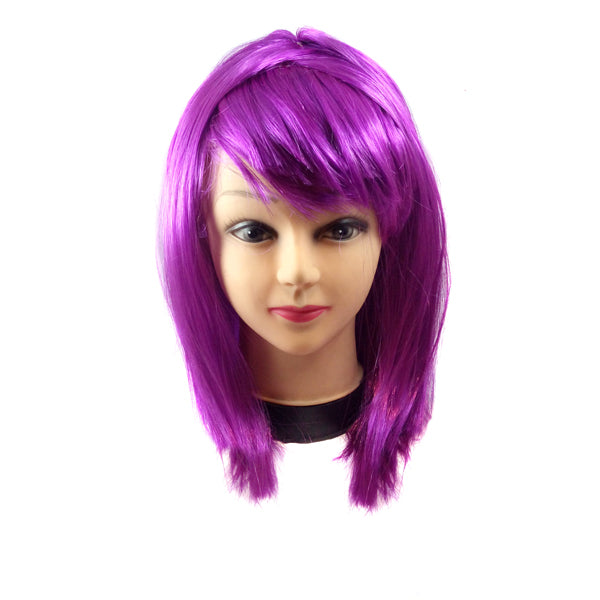 PELUCA MEDIANA 43CM 160GR MORADO