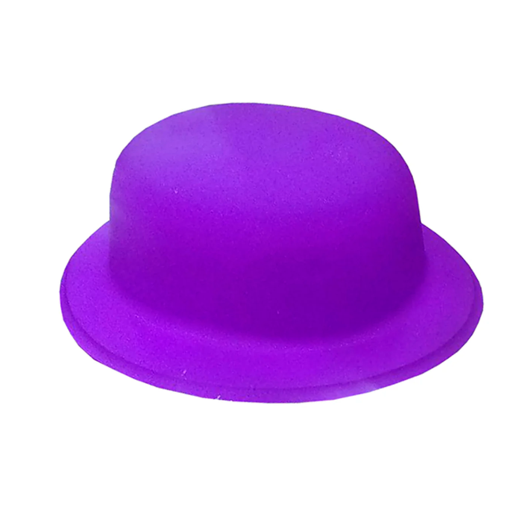 GORRO CHAPLIN REDONDO FLUOR MORADO X1 UNI