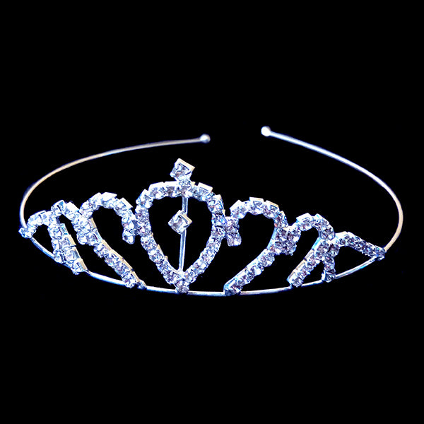 CORONA METALICA BOUQUET 3.4CM PLATEADO X1U