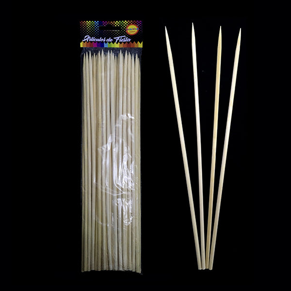 BROCHETAS ANCHAS 30CM X50U