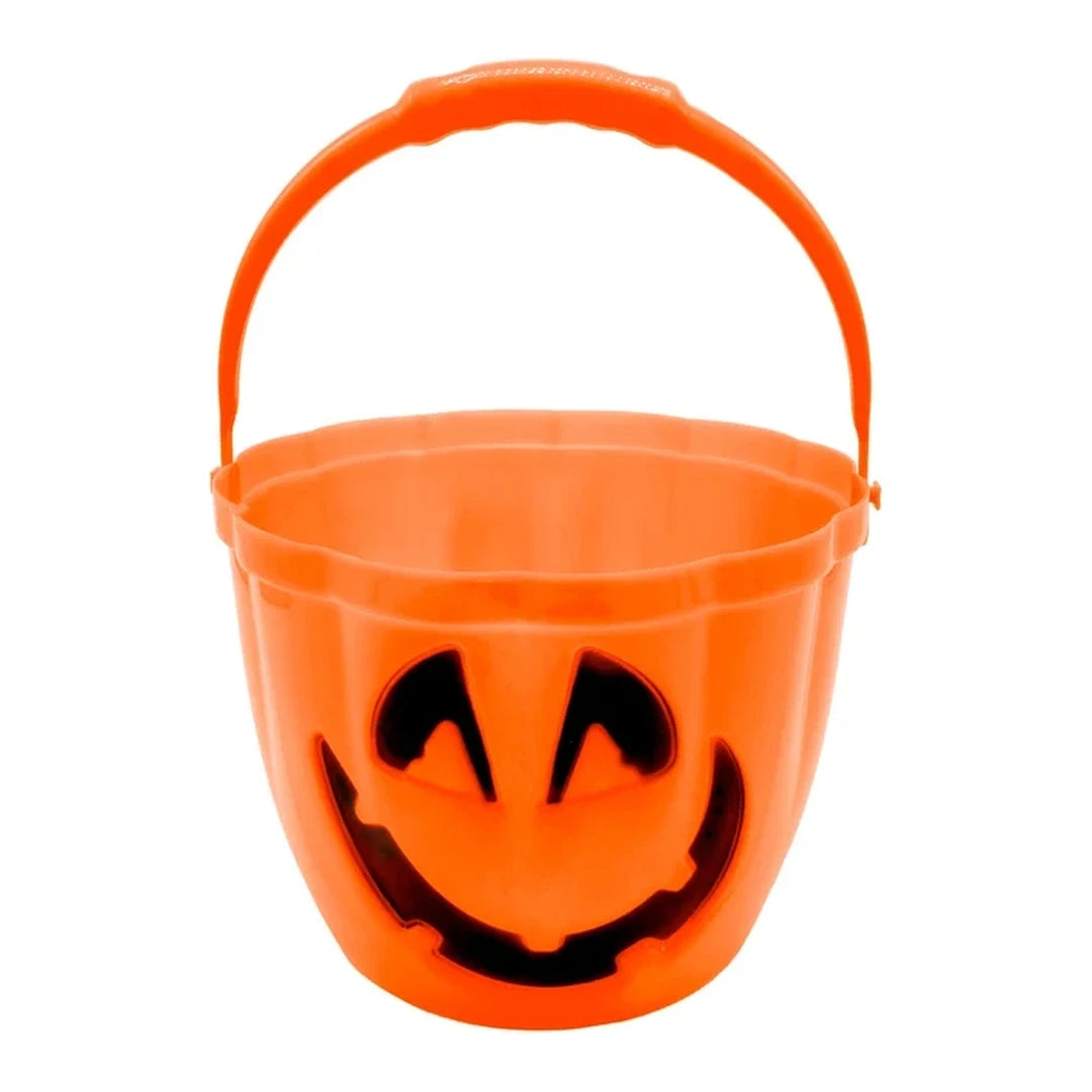 CANASTO PLASTICO CALABAZA NARANJO