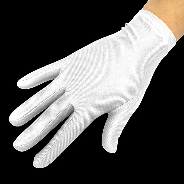 GUANTE LISO BLANCO 21CM X1U
