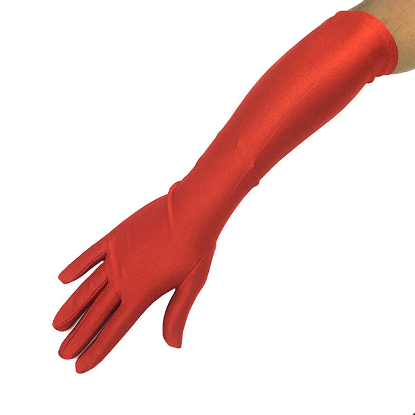 GUANTE LISO ROJO 45CM X1U