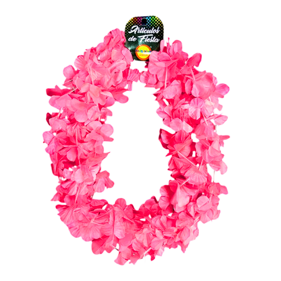 COLLAR FLOR FLUOR FUCCIA X6U