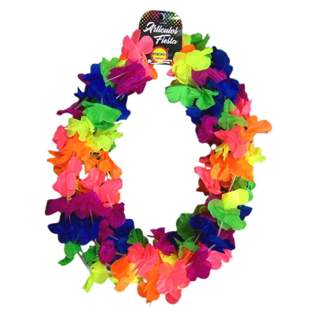 COLLAR FLOR FLUOR SURTIDO X6U
