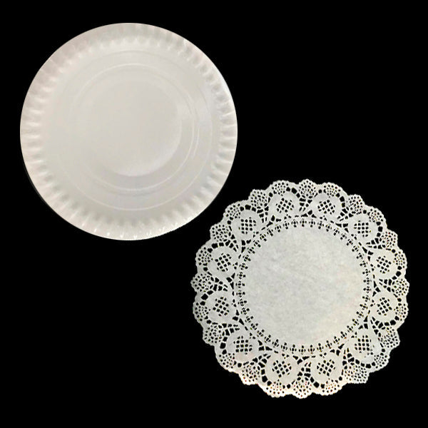 BANDEJA REDONDA BLONDA 33CM BLANCO X1U