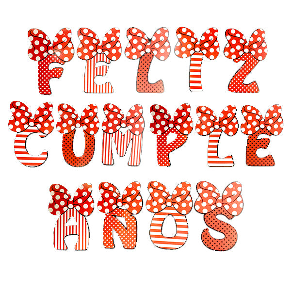 GUIRNALDA FELIZ CUMPLEAÑOS HUMITA ROJO X1U