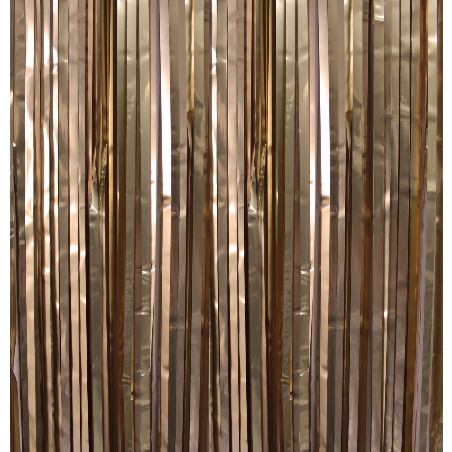 CORTINA METALICA CHROME DORADO 1X2M X1U