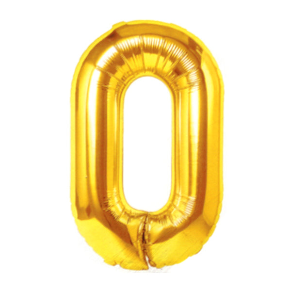 GLOBO 32" N°0 DORADO