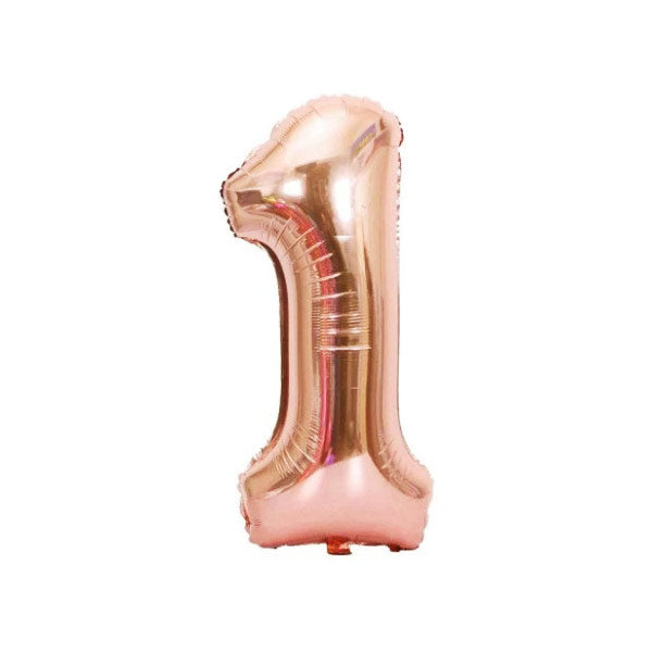 GLOBO 32" N°1 ROSEGOLD