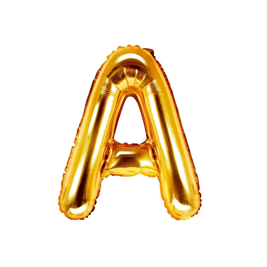 GLOBO METALICO 16" 40CM DORADO A