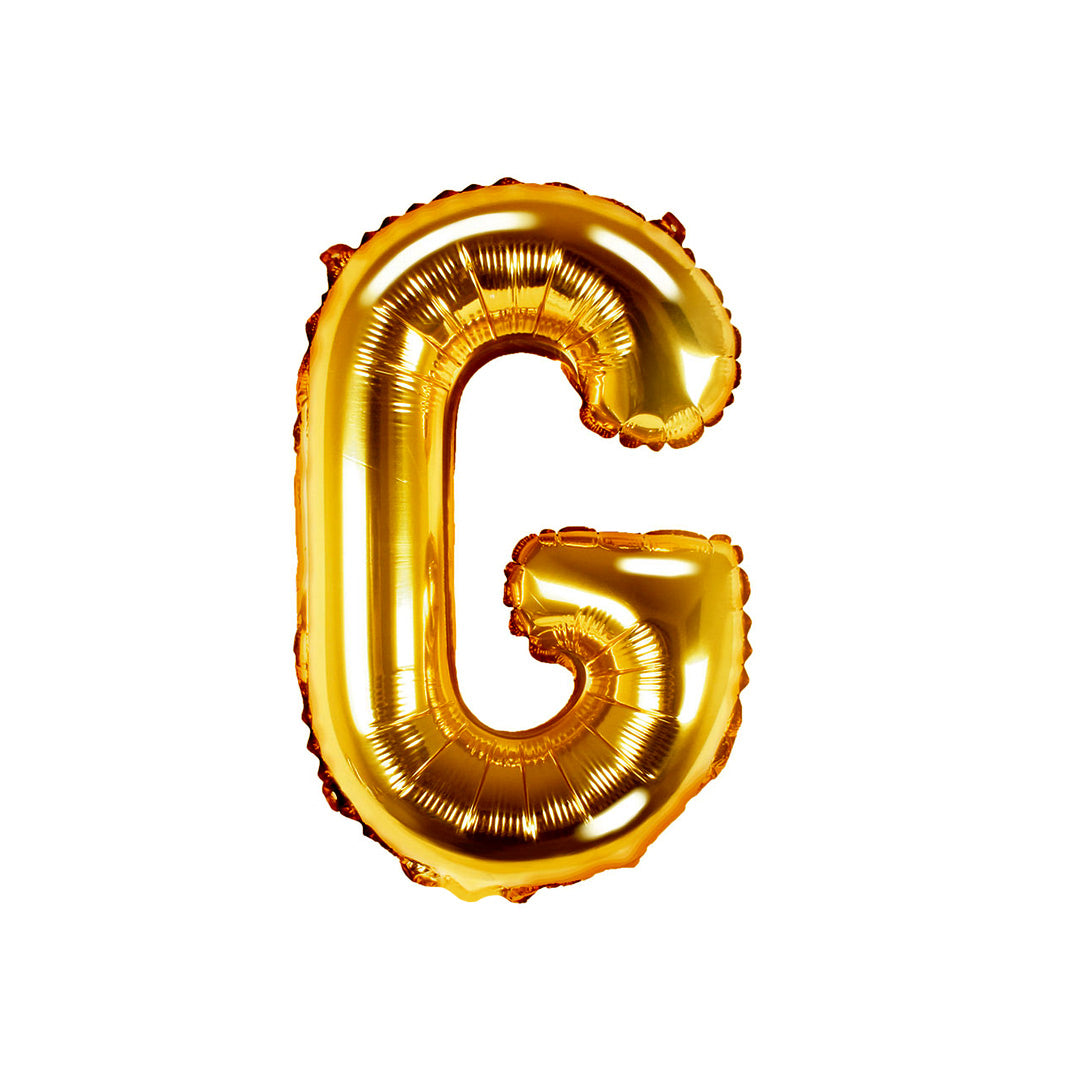 GLOBO METALICO 16" 40CM DORADO G