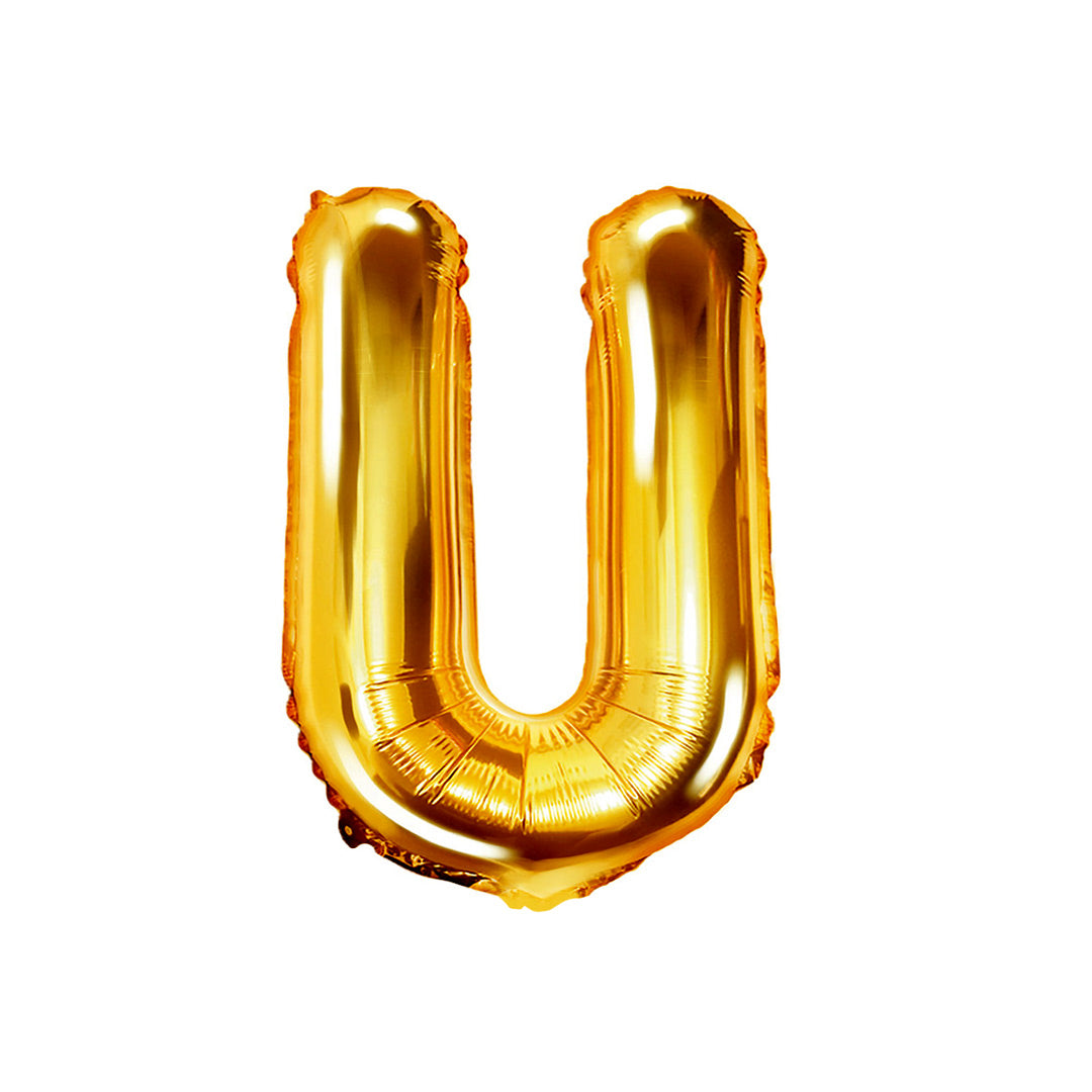 GLOBO METALICO 16" 40CM DORADO U