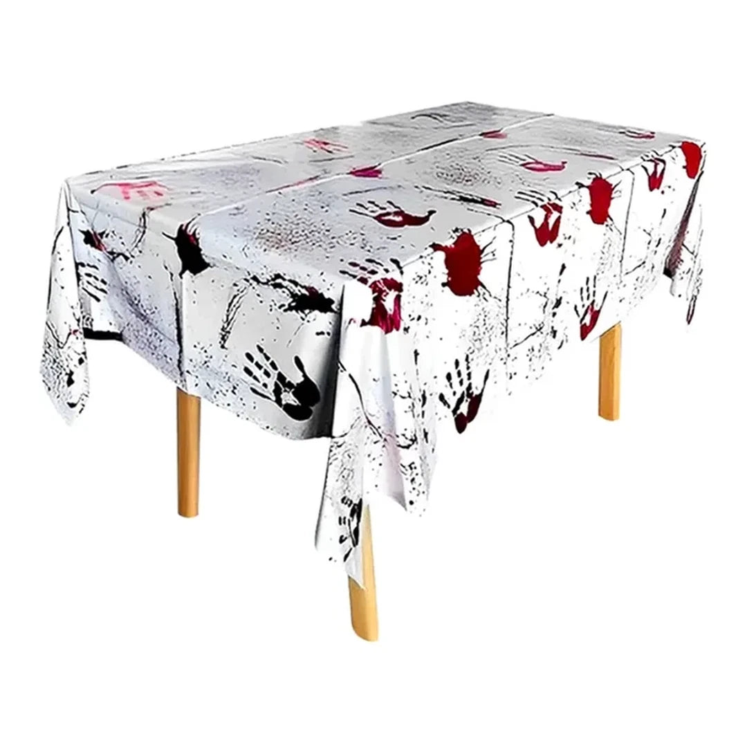 MANTEL HALLOWEEN MANOS 137X183 CM