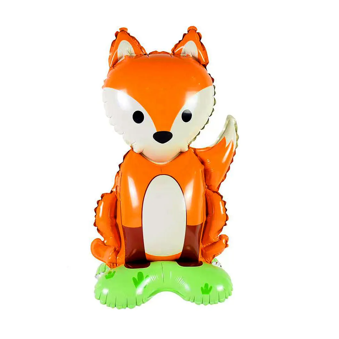 GLOBO METALICO MINI ZORRO 49X26CM X1U