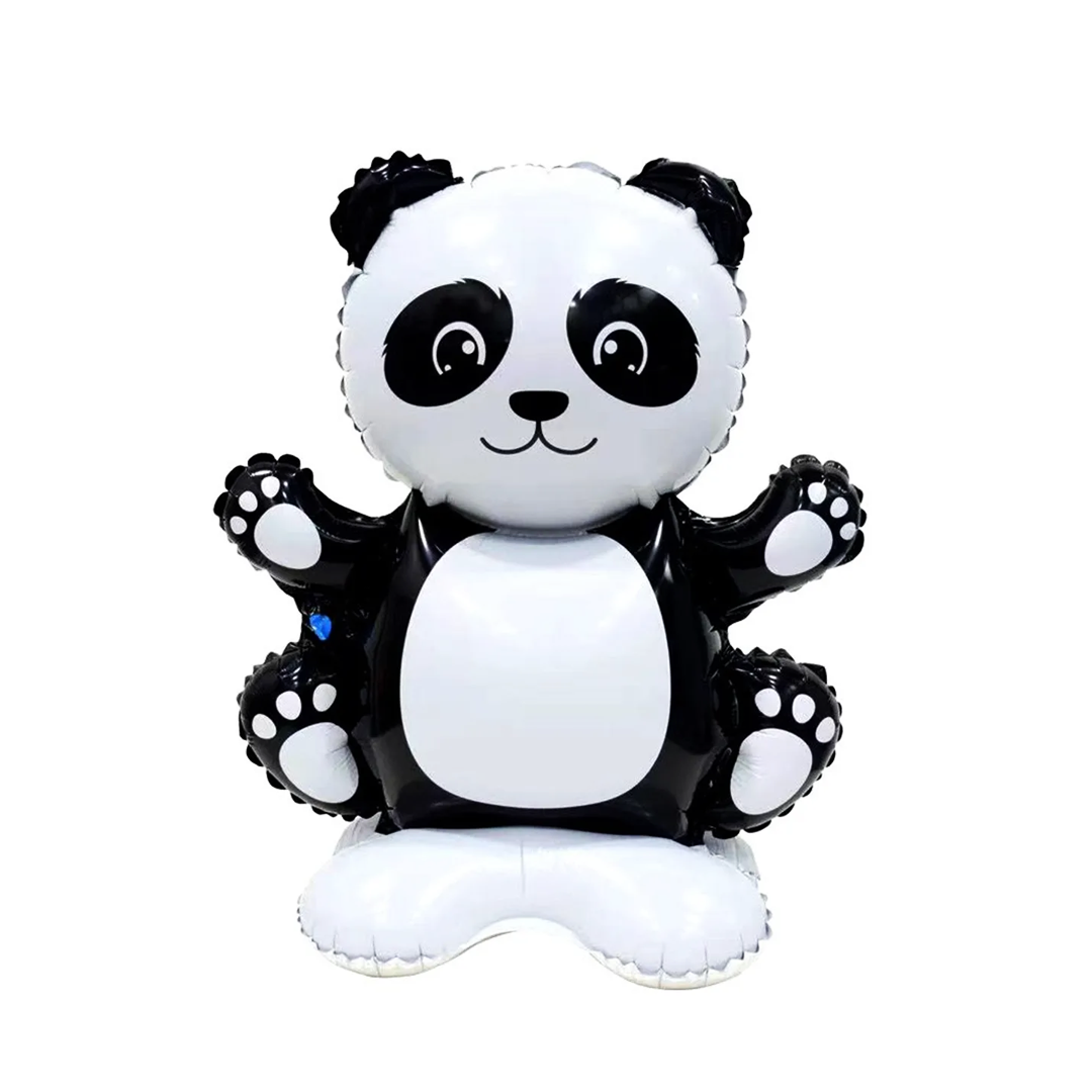 GLOBO METALICO MINI PANDA 42X35CM X1U