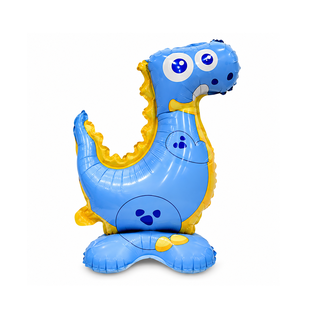 GLOBO METALICO MINI DINO 45X34CM X1U