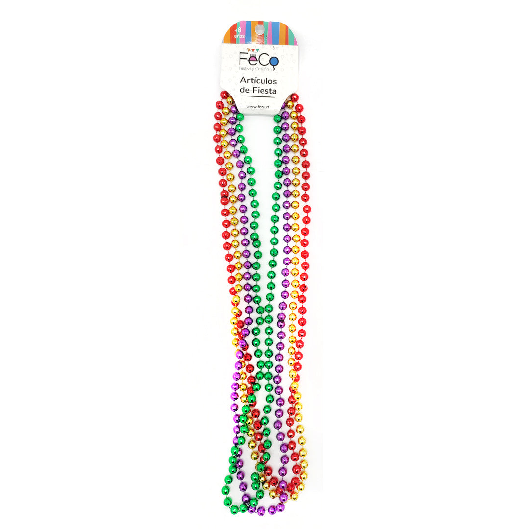 COLLAR BEADS 8MM 4PCS X1U