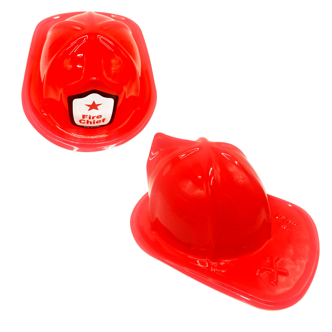 SOMBRERO PLASTICO BOMBERO X1U