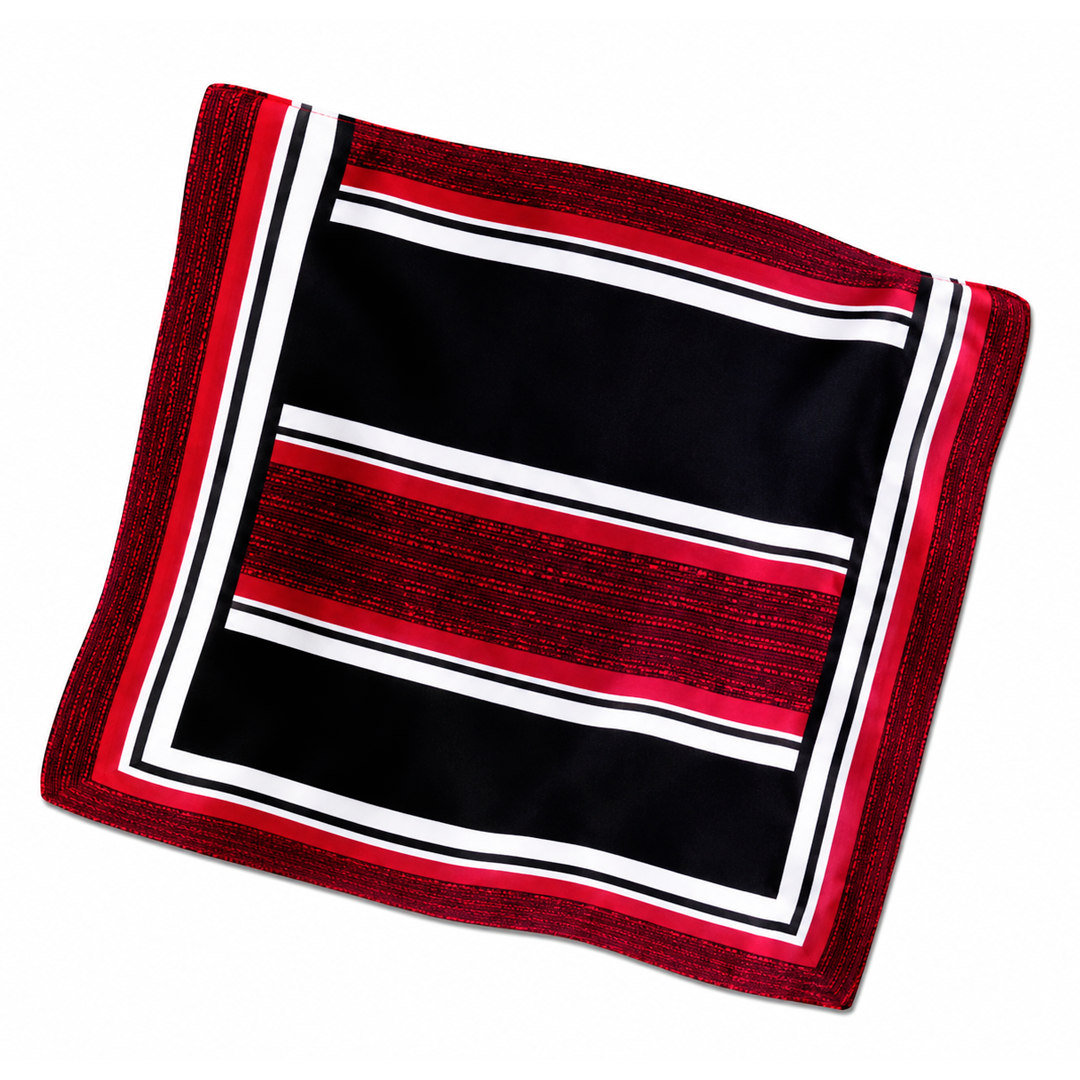 MANTA NEGRO/ROJO - DIFERENTES TALLAS