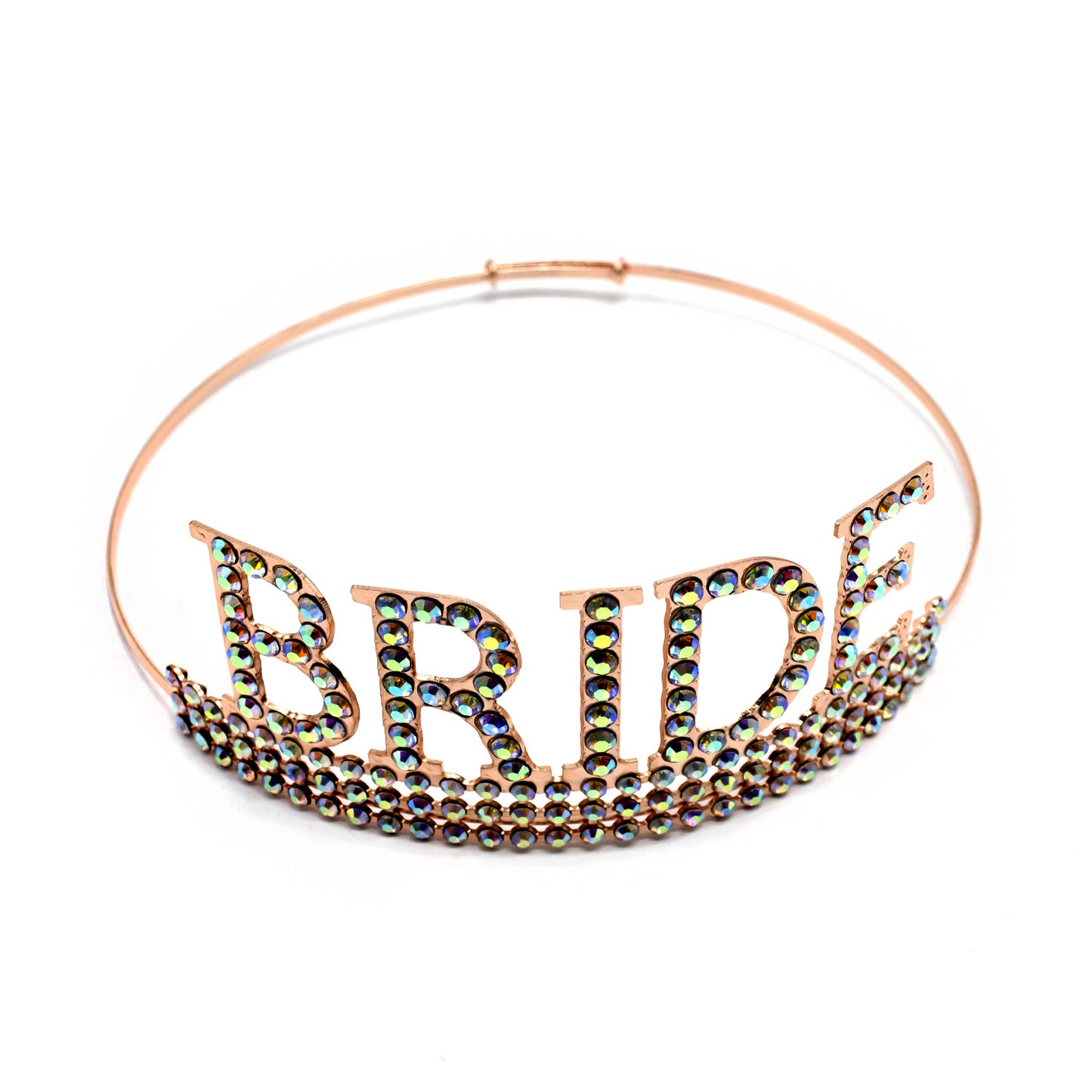 CORONA METALICA BRIDE ROSE GOLD X1U