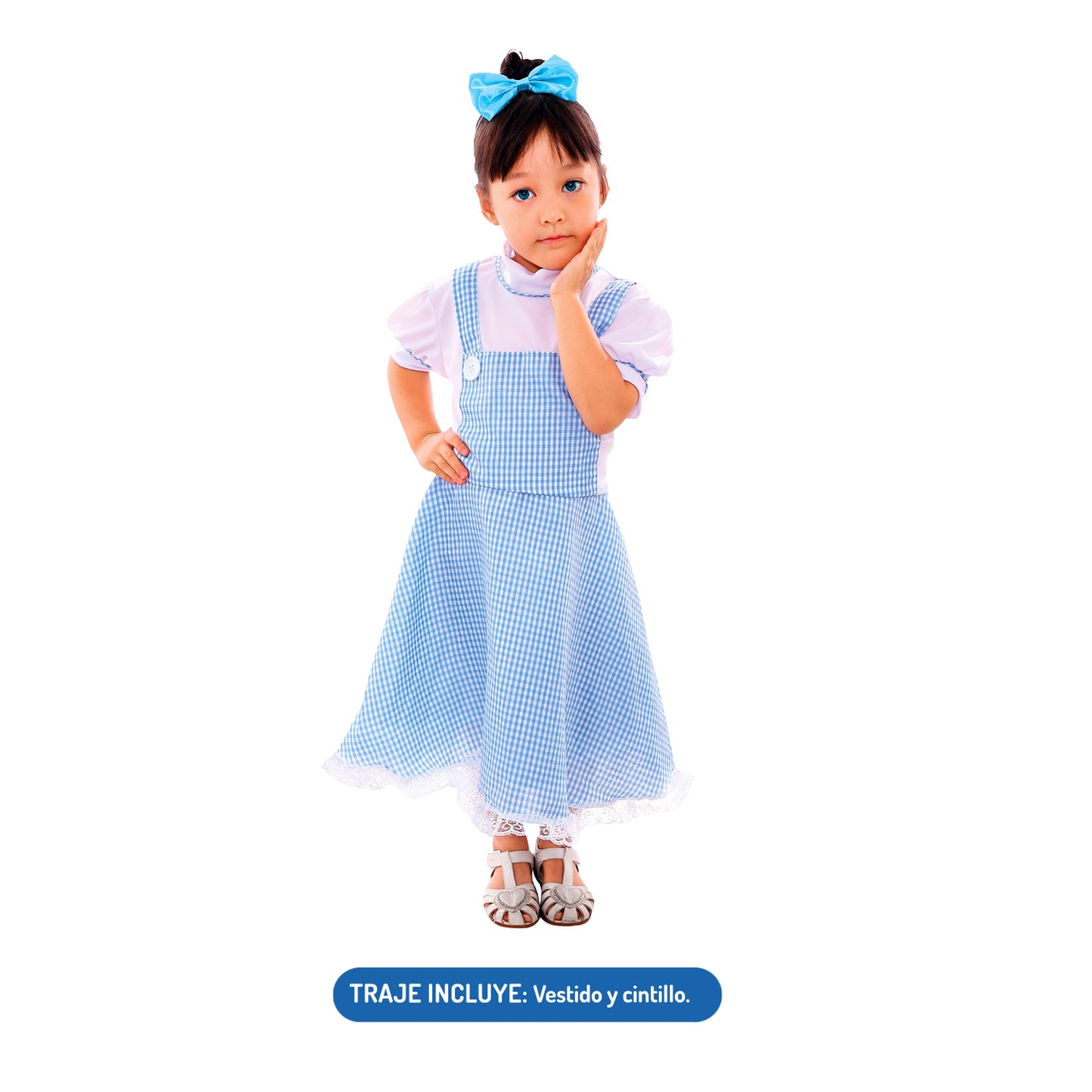 TRAJE VESTIDO CUADRILLE 10-12
