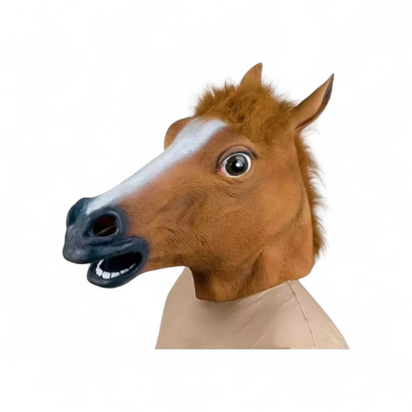 MASCARA LATEX CABALLO X1U