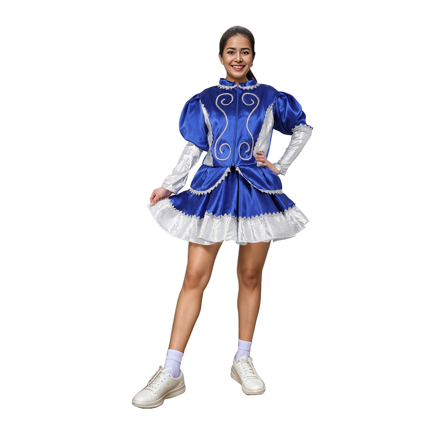 TRAJE CAPORAL MUJER 7-9 AZUL