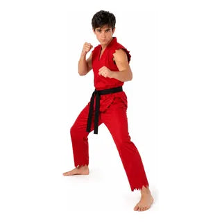TRAJE KARATEKA ROJO - DIFERENTES TALLAS