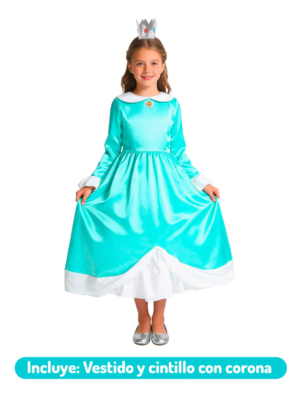 TRAJE PRINCESA CALIPSO - DIFERENTES TALLAS