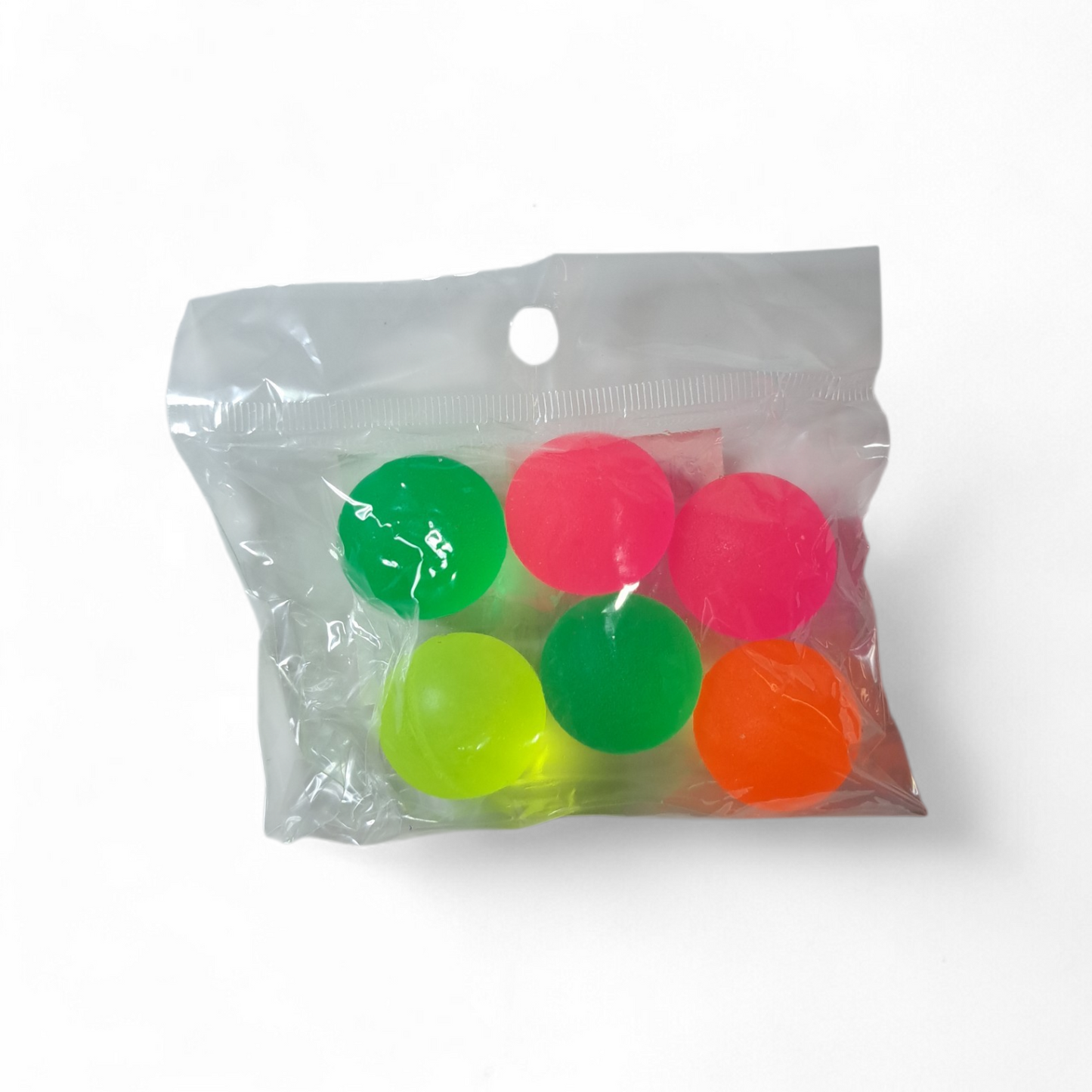 PELOTAS SALTARINAS NEON X6U