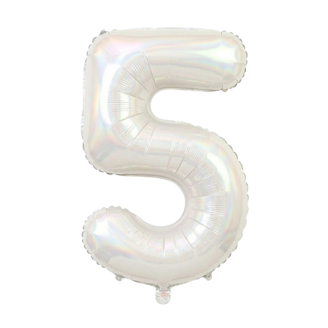 GLOBO NUMERO 5 METRO NACARADO